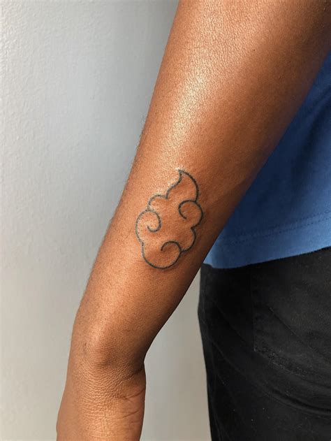 Akatsuki Symbol Tattoo