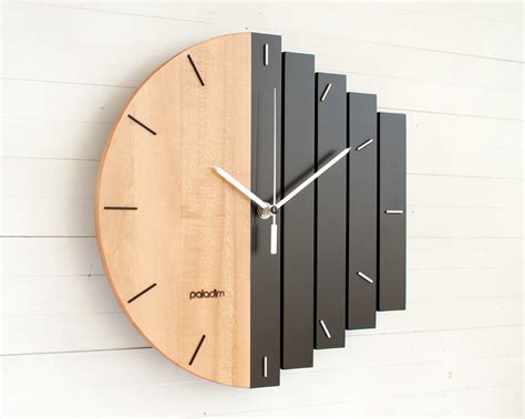 The Mixor 12 Industrial Wall Clock Unique Wall Clock Etsy Uk