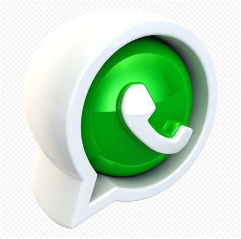 Hd 3d Whatsapp Wa App Sign Logo Icon Png Citypng