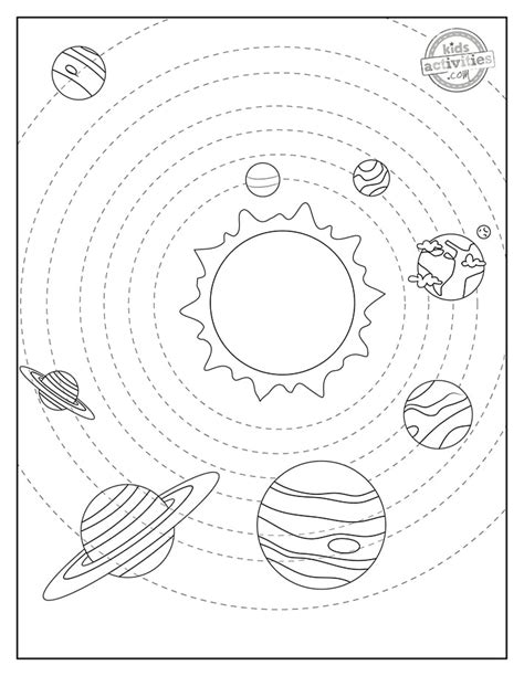 Free Printable Planets Coloring Pages For Kids Kids Activities Blog