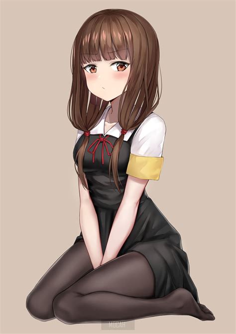 Kaguya Sama Love Is War Anime Girl Thighs School Uniform Jk Long Hair Black Dress Small