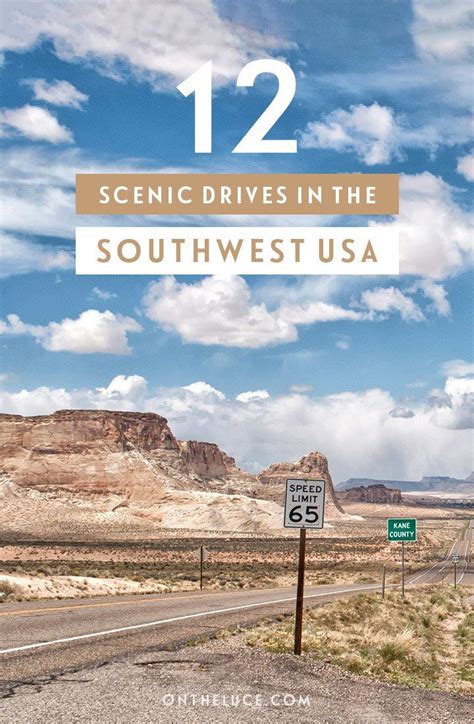 12 Of The Best Southwest Usa Scenic Drives On The Luce Travel Blog