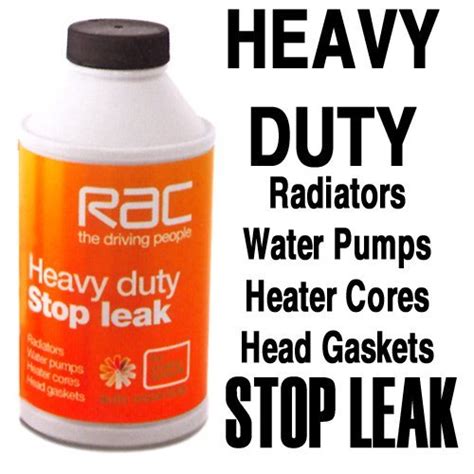 Rac Car Van Radiator Heavy Duty Stop Leak Sealer Repair By Cars Tools