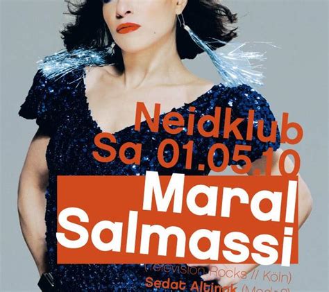 Maral Salmassi Television Rocks Köln At Neidklub Hamburg