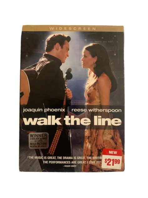 Walk The Line Dvd Widescreen Joaquin Phoenix Reese Witherspoon Picclick