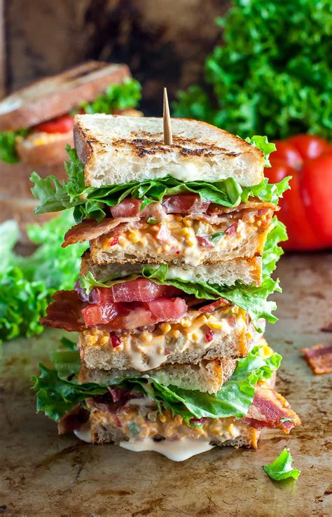 Blt Pimento Cheese Sandwich Peas And Crayons
