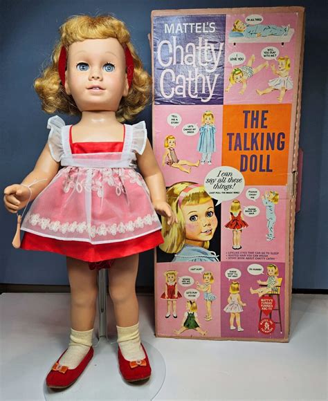 Vintage Mattel Chatty Cathy High Color Prototype 1959 Doll First Issue