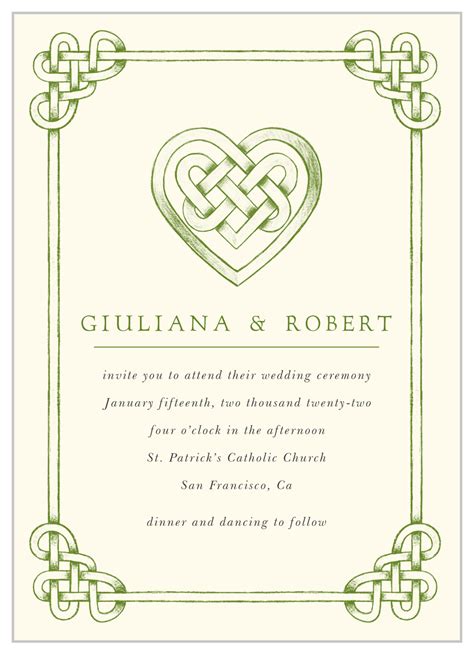 Celtic Knot Wedding Invitations By Basic Invite