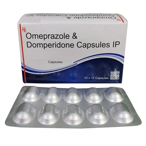 Omeprazole Domperidone Capsules Ip Prescription Treatment Heartburn