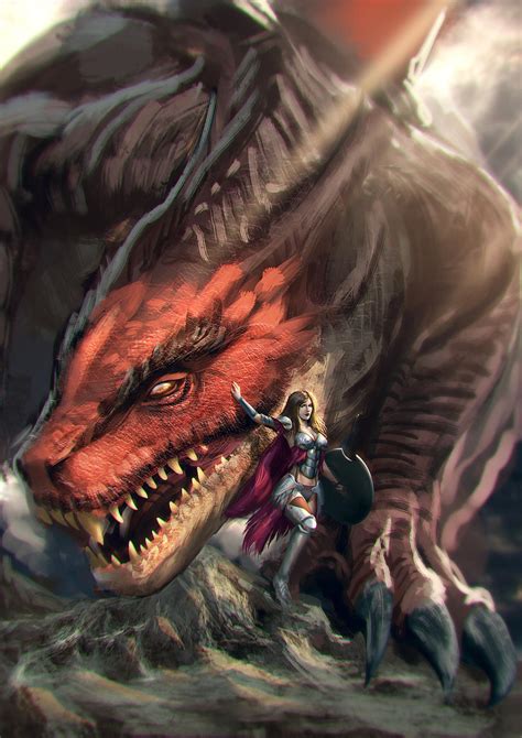 Dragon Warrior By Zamberz On Deviantart