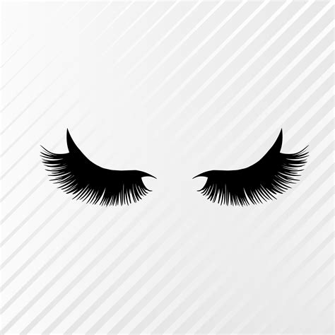 Girl Clipart Woman Eyelashes Beauty Lashes SVG Makeup Svg Eyebrow