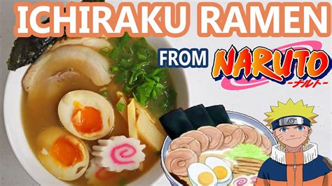 Making Ichiraku Ramen From Naruto Anime Kitchen Youtube