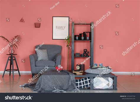 Stylish Interior Living Room Stock Photo Edit Now 1412227154