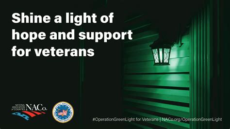 Operation Green Light For Veterans 2023 County Participation Toolkit