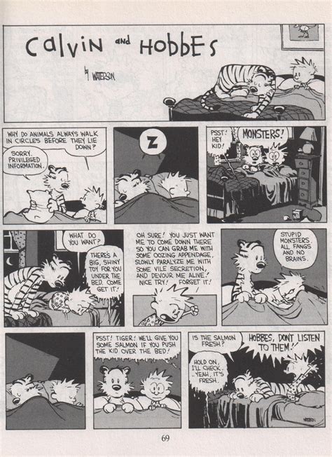 The First Calvin And Hobbes Comic I Remember Seeing As A Kid R