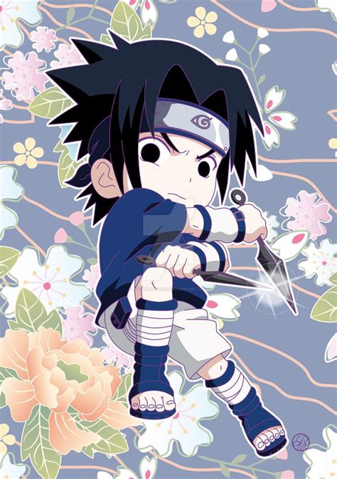 Chibi Sasuke Uchiha By Riccardobacci Chibi Uchiha Sasuke Uchiha