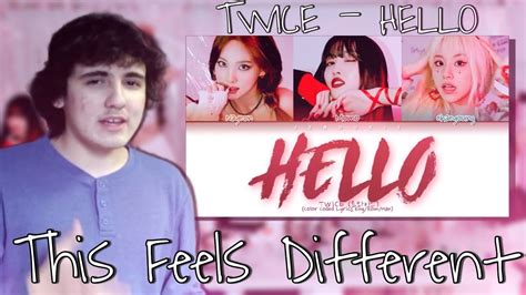 Twice 트와이스 Hello Color Coded Lyrics Formula Of Love Reaction Youtube