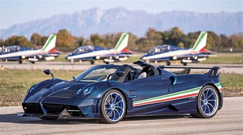 The Jet Inspired 6735m Pagani Huayra Tricolore Hypercar Is So Rare