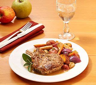 In bowl, combine soups with water. Pork Chops Braised with Cider, Mustard and Sage | Recipe | Pork recipes, Recipes, Tasty dishes