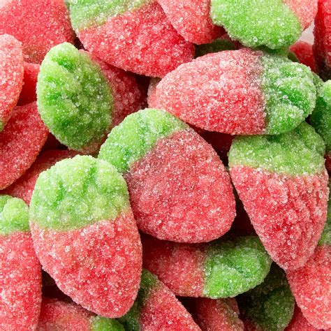 Fini Kosher Sour Strawberry Gummies 22 Lb Bag • Gummies And Jelly