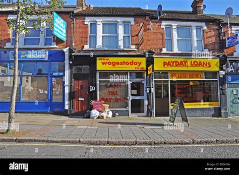 Payday Loans And Pawnbroker Shops South Ealing Road London W5