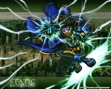 Static Shock Virgil Hawkins Rcomicbooks