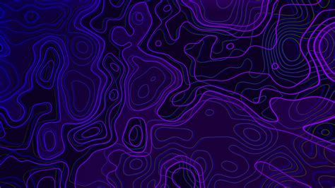 Abstract Purple Topo Mobile Live Wallpaper