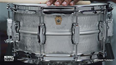 Ludwig 14x6 5 Acrophonic Hammered Special Edition Snare Drum La405k