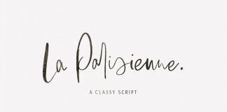La parisienne is a handwritten signature typeface coming with more than 128 stylistic ligatures. Art & Design Blog/Magazine - WE AND THE COLOR