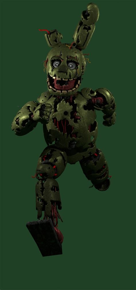 Springtrap Run Cycle  By Theclassyplushtrap On Deviantart