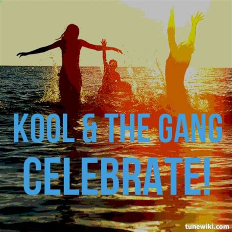 Kool And The Gang Celebrate Lyric Art Gang Movie Posters