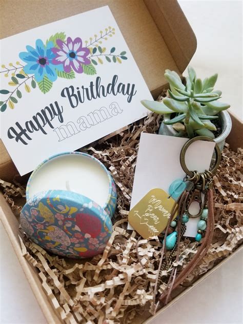mom birthday t set curated t box custom mother etsy