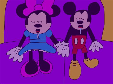 Mickey And Minnie Sleeping Again By Mickeyfan2011 On Deviantart