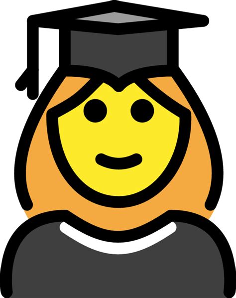 Woman Student Emoji Download For Free Iconduck