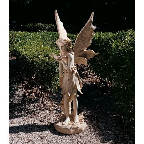 Design Toscano Grande Fairy Of Kensington Garden Statue And Reviews Wayfair