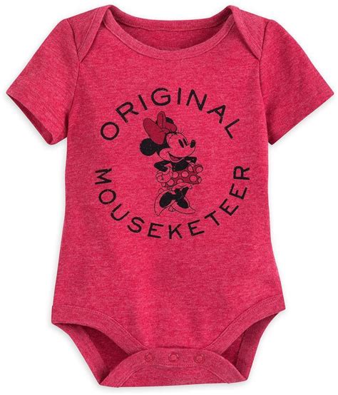 Disney Minnie Mouse Mouseketeer Cuddly Bodysuit For Baby Minnie Mouse