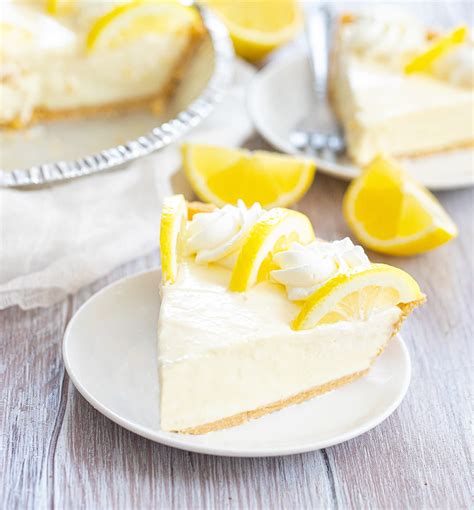 3 Ingredient No Bake Lemon Pie Kirbie S Cravings