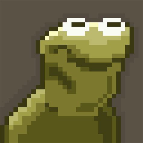 Kermit The Frog By Me Constructive Criticism Appreciated Rpixelart