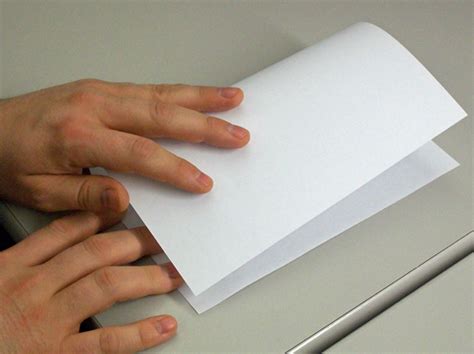 Demonstrating Exponential Growth By Folding A Sheet Of Paper In Half
