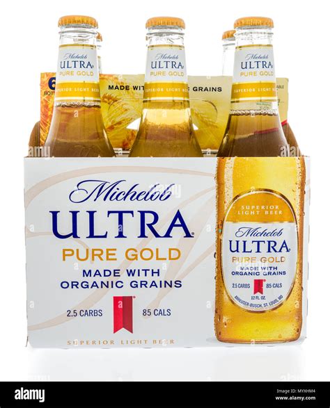 Michelob Ultra Pure Gold Hi Res Stock Photography And Images Alamy