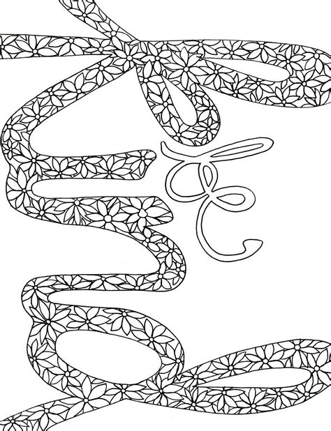 Included into beautiful and various patterns to color. Be Kind Coloring Page at GetColorings.com | Free printable ...