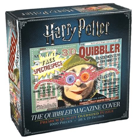 Harry Potter The Quibbler Collectible Jigsaw Puzzle Harry Potter Shop Deal Dover Canterbury Kent
