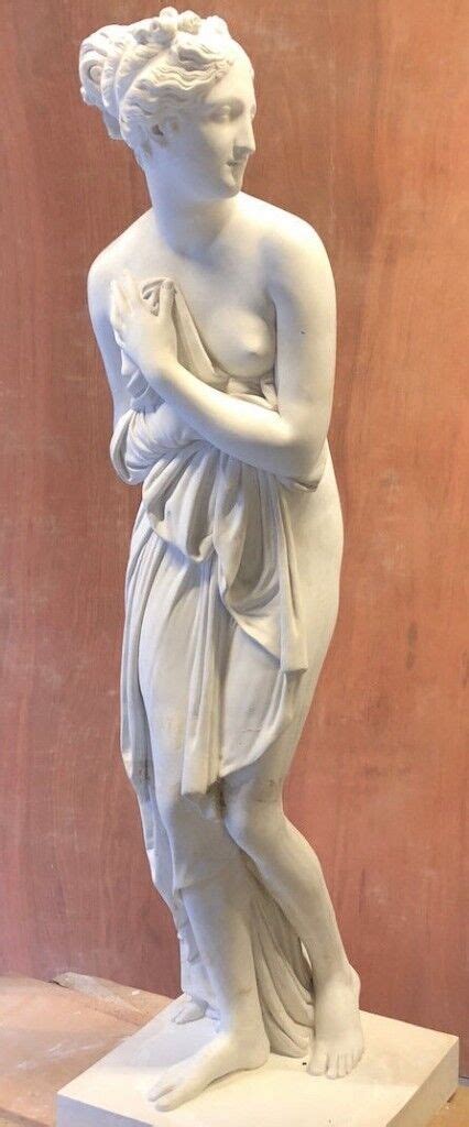 Reconstituted Marble Sculpture Of Antonio Canova S Venus Italica 19th