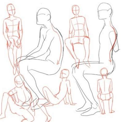 Male Figure Drawing Model Poses Free Download On ClipArtMag