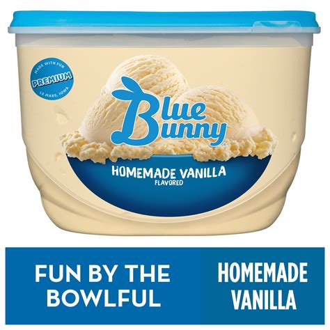 Blue Bunny Premium Homemade Vanilla Ice Cream 48 Fl Oz