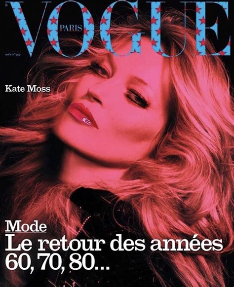 Kate Moss In 2020 Vogue Covers Vogue Paris Kate Moss