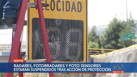 Autoridades Dispusieron La Suspensi N De Fotomultas En Quito Youtube