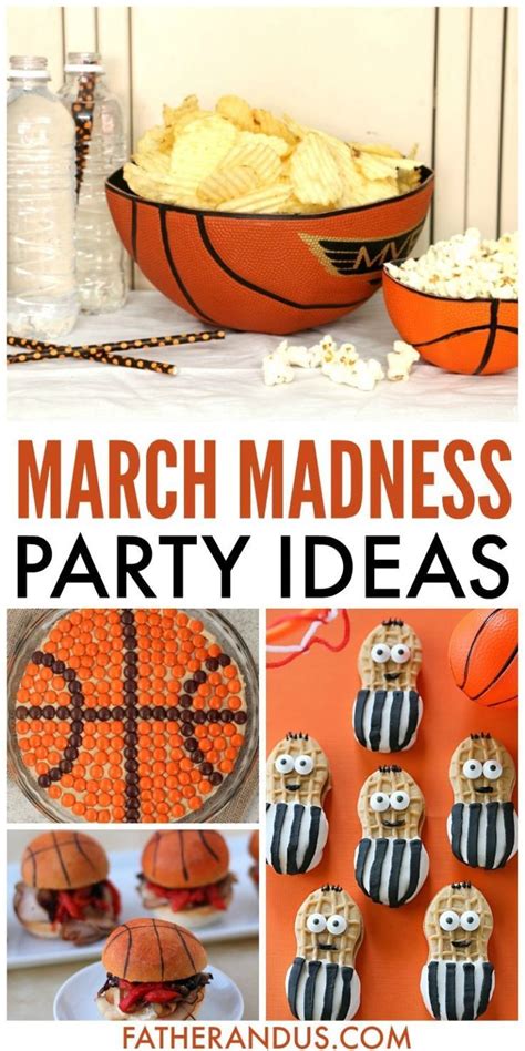 March Madness Party Ideas Recipes And Decorations Eli Decorat