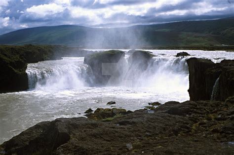 Godafoss Waterfall By Vikingurinn On Deviantart