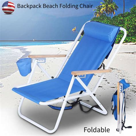 Us Backpack Beach Chair Folding Portable Chair Solid Construction